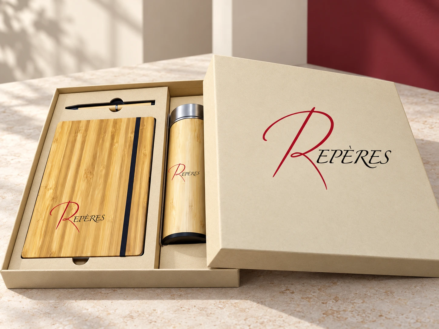 Coffret en bambou